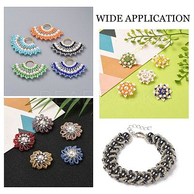 Special Coated Nylon Beading Threads for Seed Beads OCOR-R038-08-1