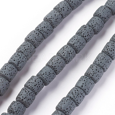 Natural Lava Rock Beads Strands G-F671-04A-12-1