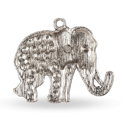 Tibetan Style Alloy Rhinestone Big Pendants LS-ALRI-L048-37AS-1