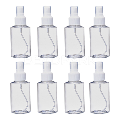 100ml Refillable PET Plastic Spray Bottles TOOL-Q024-02B-01-1