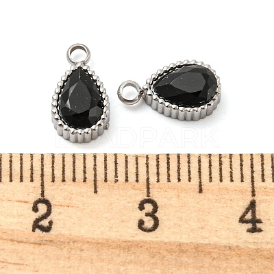 304 Stainless Steel Pendants STAS-L022-156P-02-1