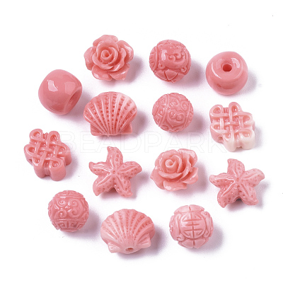 Synthetic Coral Beads CORA-R019-042-1