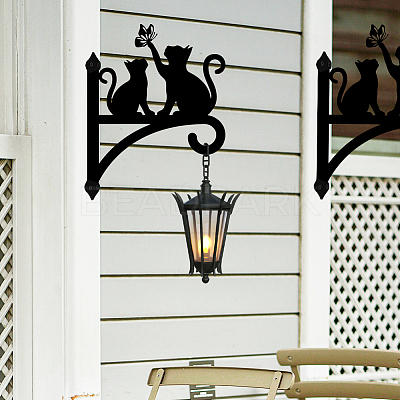 Iron Hanging Plant Hanger Bracket HJEW-WH0095-022-1