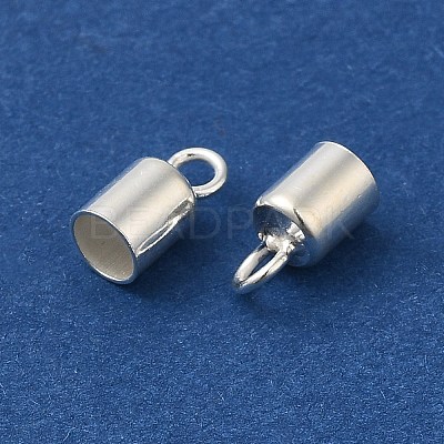 925 Sterling Silver Cord Ends STER-P055-02C-S-1