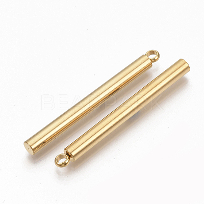 201 Stainless Steel Big Pendants STAS-S079-102G-1