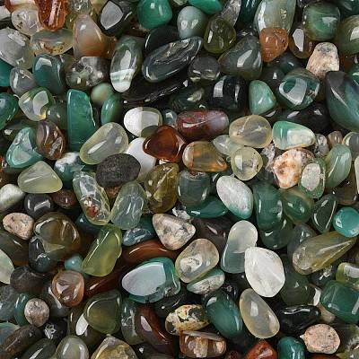 Dyed & Heated Natural Agate Beads G-J402-04B-03-1