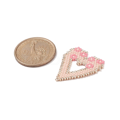 2Pcs 2 Style Handmade MIYUKI Japanese Seed Beads PALLOY-MZ00027-1