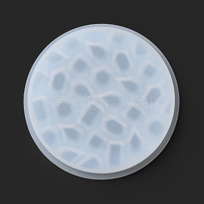 Silicone Diamond Texture Cup Mat Molds X-DIY-C061-04E-1