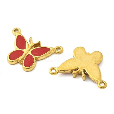 304 Stainless Steel Enamel Pendants STAS-D369-02G-1