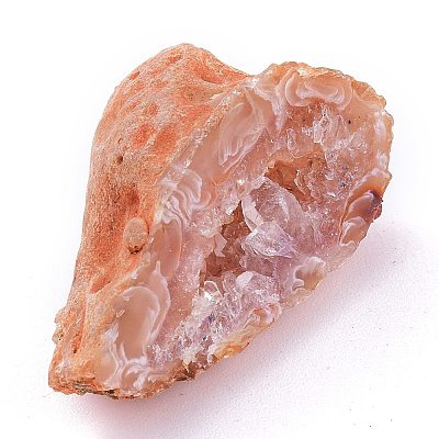Natural Geode Agate Druzy Agate Display Decorations DJEW-I014-01B-1