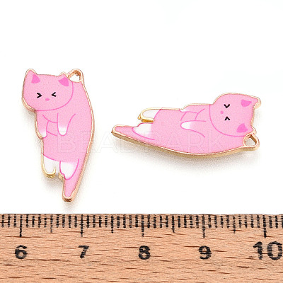 Alloy Enamel Pendants ENAM-N063-01-1