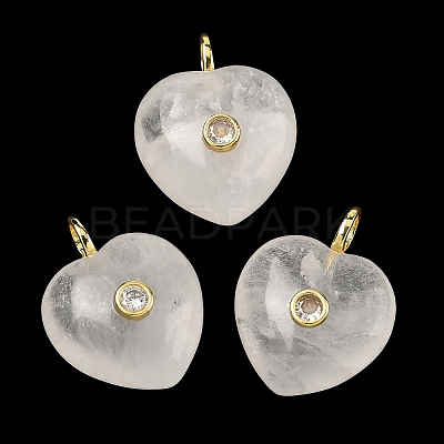 Natural Quartz Crystal Pendants G-B180-03G-12-1
