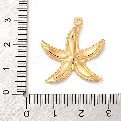 304 Stainless Steel Pave Natural Shell Pendants STAS-D362-05G-1