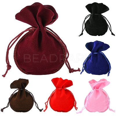 30Pcs 6 Colors Velvet Bags TP-FS0001-03A-1