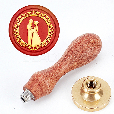 Wax Seal Stamp Set AJEW-WH0208-1155-1