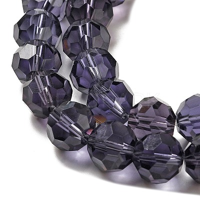 Transparent Glass Beads EGLA-A035-T10mm-D15-1
