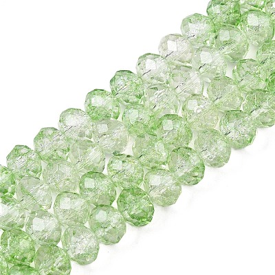 Transparent Glass Beads Strands X-GLAA-T023-4mm-A02-1