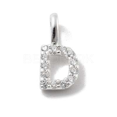 925 Sterling Silver with Cubic Zirconia Charms STER-Q004-01D-S-1