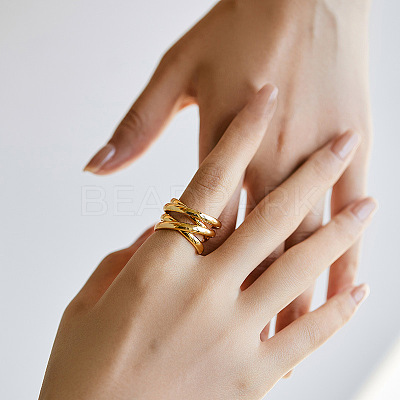 Brass Finger Rings FS-WG16E06-01-1