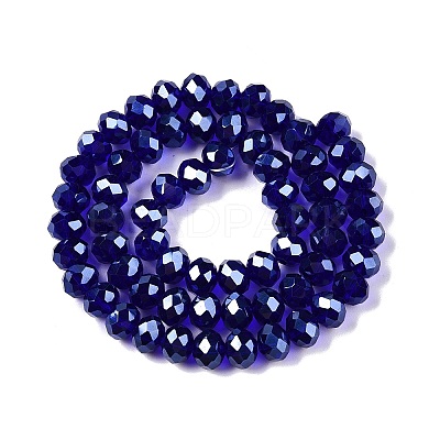 Electroplate Glass Beads Strands LS-EGLA-A044-T8mm-A06-1