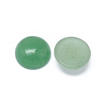 Natural Green Aventurine Cabochons G-G788-C-04-1