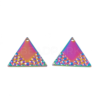 Ion Plating(IP) 304 Stainless Steel Pendants STAS-B031-18R-1