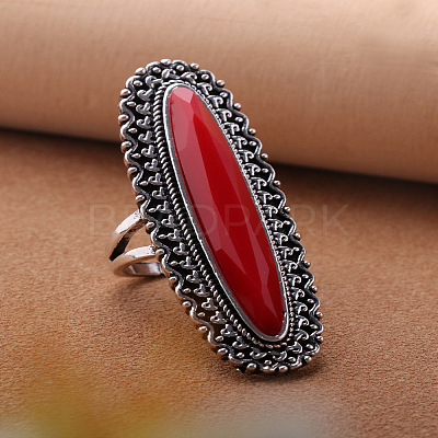 Alloy and Resin Finger Rings FS-WGB9ABA-04-1