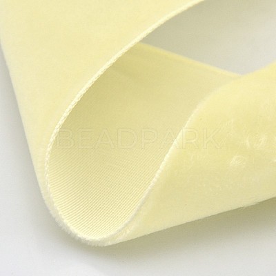 Polyester Velvet Ribbon for Gift Packing and Festival Decoration SRIB-M001-7mm-028-1