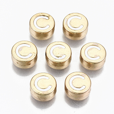 Alloy Enamel Beads X-ENAM-S122-029C-RS-1