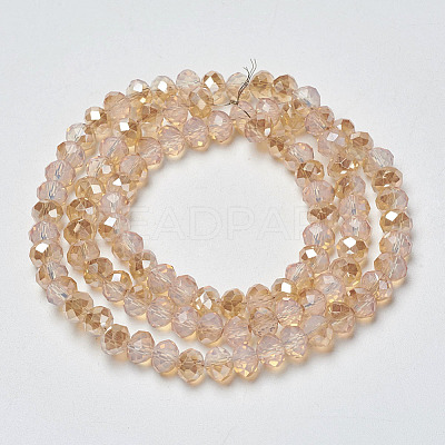 Electroplate Glass Beads Strands LS-EGLA-A034-J2mm-K01-1