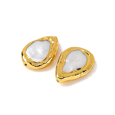 Natural Baroque Pearl Keshi Pearl Beads PEAR-F010-11G-1