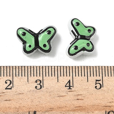 Transparent Glass Enamel Beads LAMP-C023-03D-1