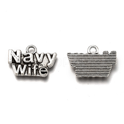 Tibetan Style Alloy Pendants X-TIBE-Q051-11AS-LF-1