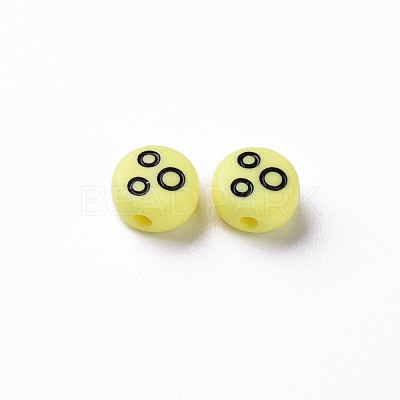 Opaque Mixed Color Acrylic Beads X-MACR-N008-42-C-1