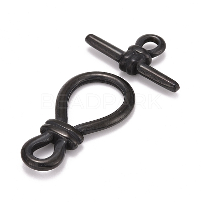 304 Stainless Steel Toggle Clasps STAS-K216-02EB-1