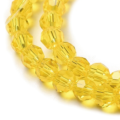 Transparent Glass Beads Strands LS-EGLA-A035-T4mm-D03-1