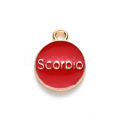 Alloy Enamel Pendants LS-ENAM-S124-01A-07L-1
