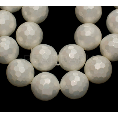 Shell Pearl Beads Strands SP034-10mm-1