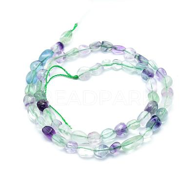 Natural Fluorite Beads Strands G-L550A-02-1