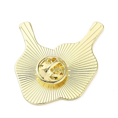 Sports Theme Pickleball Paddle Charms Enamel Pins JEWB-B030-01B-1