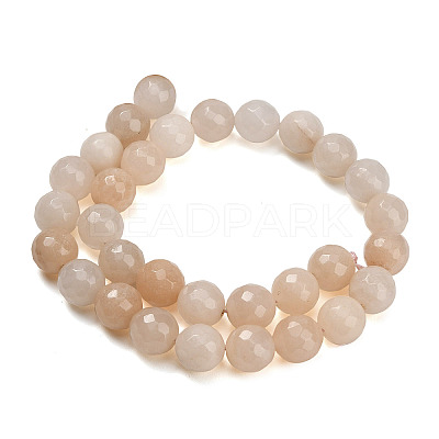 Natural Pink Aventurine Beads Strands G-C280-B05-12mm-1
