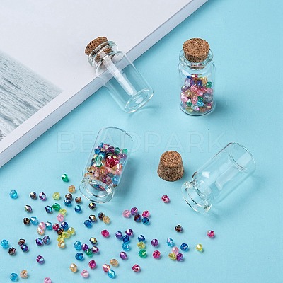 Glass Jar Glass Bottles X4-AJEW-H004-7-1-1