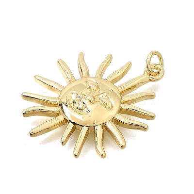 Brass Pendants KK-CBAF3A5-01G-1
