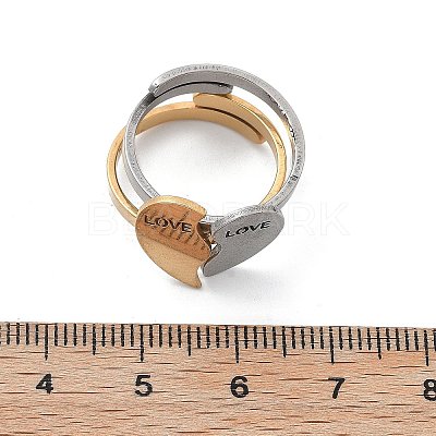 304 Stainless Steel Cuff Rings RJEW-K287-04A-1