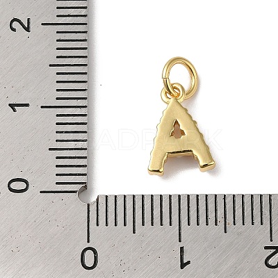 Rack Plating Brass with ABS Plastic Imitation Pearl Charms KK-B092-30A-G-1
