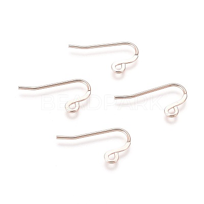 304 Stainless Steel French Earring Hooks LS-STAS-H436-07RG-1