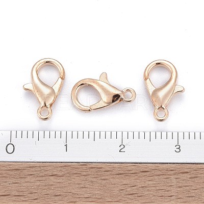 Zinc Alloy Lobster Claw Clasps E102-KCG-1