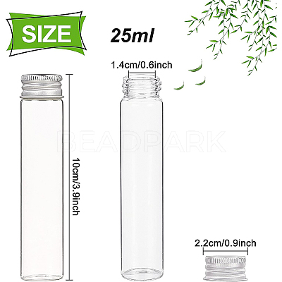 Glass Bottles AJEW-BC0001-20C-1
