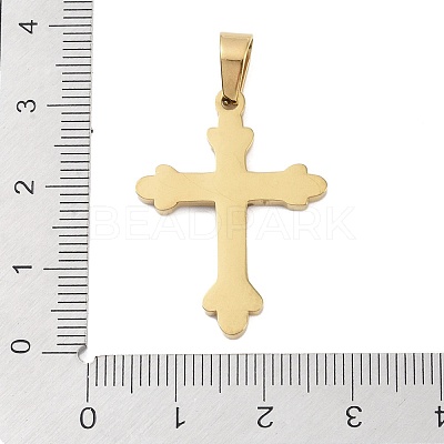 Ion Plating(IP) 304 Stainless Steel Enamel Rhinestone Pendants STAS-Q325-05M-G-1