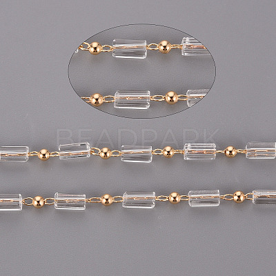 Handmade Acrylic Beaded Chains CHC-S012-002-B01-1